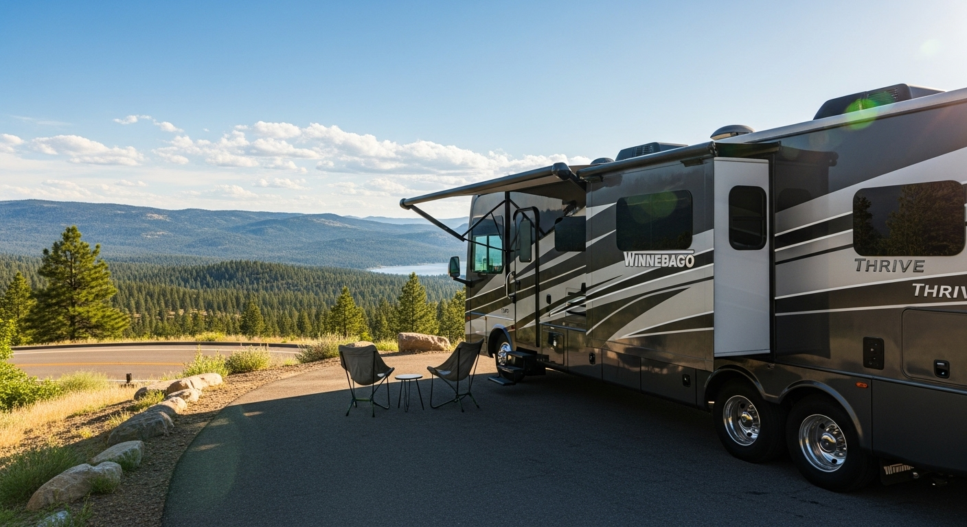 Discover the new 2026 Winnebago Thrive models available at Kunes RV in Elkhorn, WI. Perfect for weekend getaways or full-time adventures, these RVs offer a blend of luxury and functionality. Explore our inventory to find the perfect fit for your lifestyle.