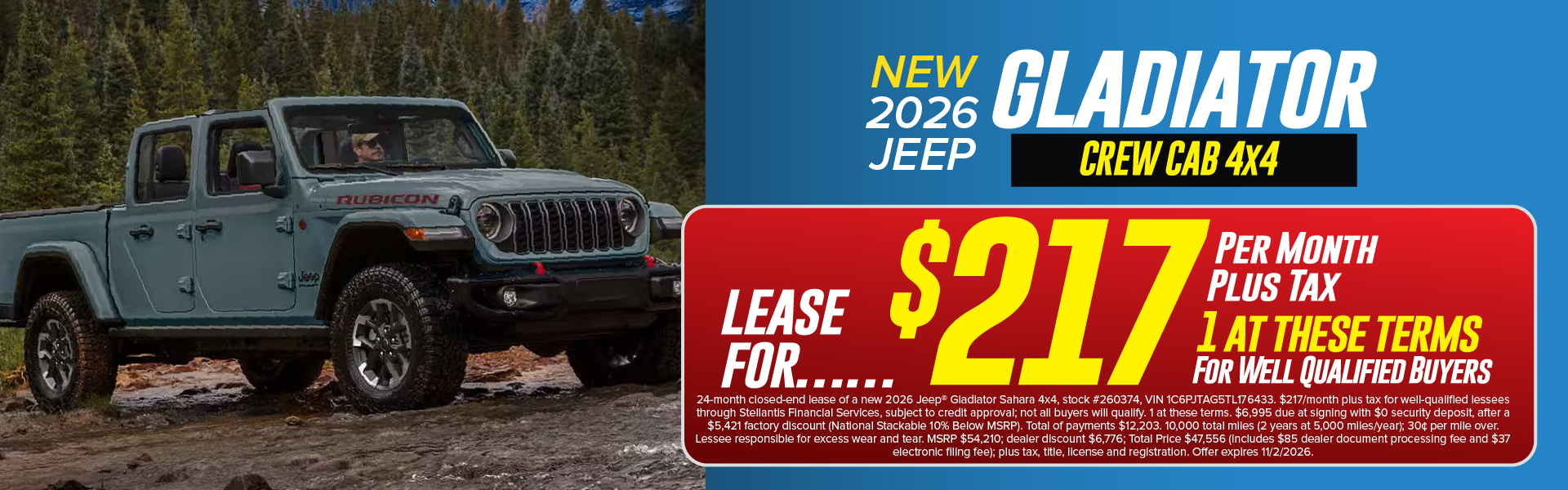 Lease Offer