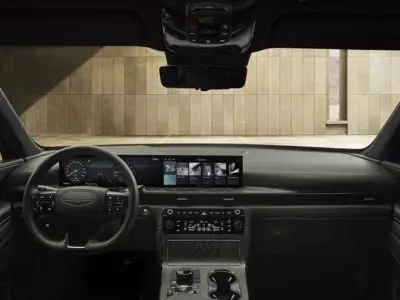 2026 Genesis GV80 Coupe 3.5T e-SC Black Interior Feature