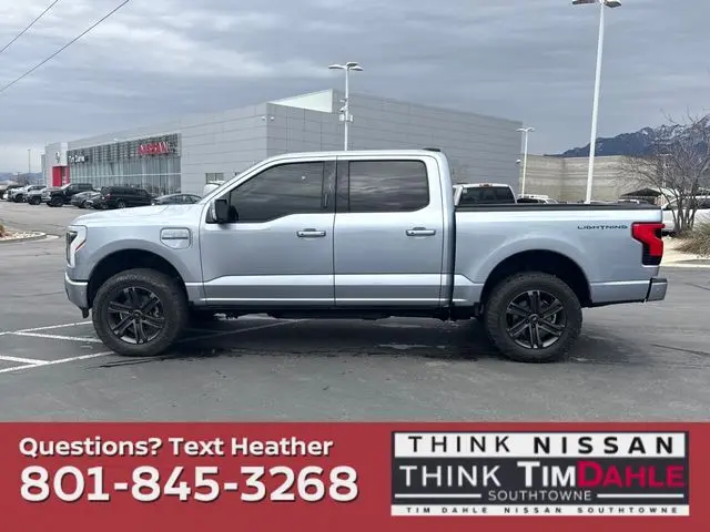 Used 2022 Ford F-150 Lightning Lariat with VIN 1FTVW1EL3NWG16180 for sale in South Jordan, UT