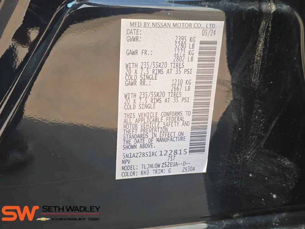 2024 Nissan Murano SV - Photo 33