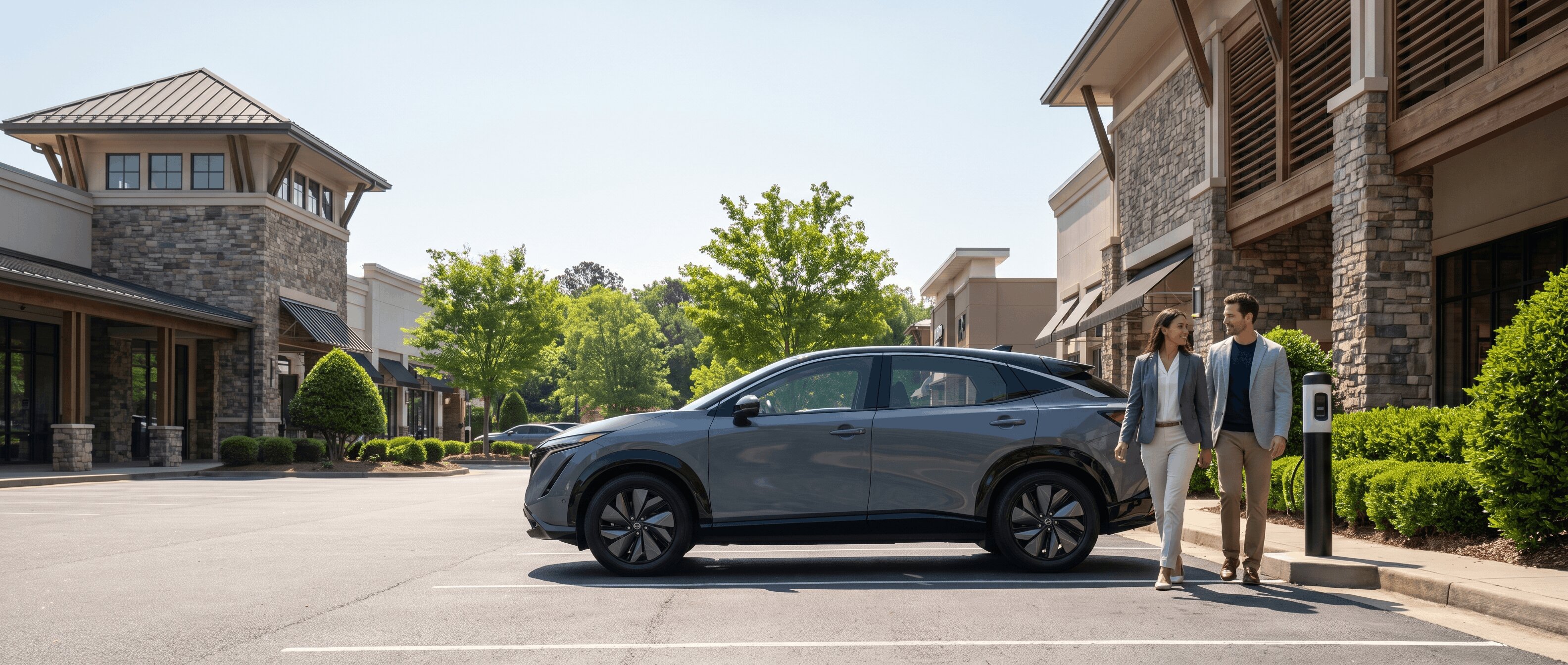 Nissan Ariya vs Tesla comparison for Roswell GA EV shoppers at Regal Nissan