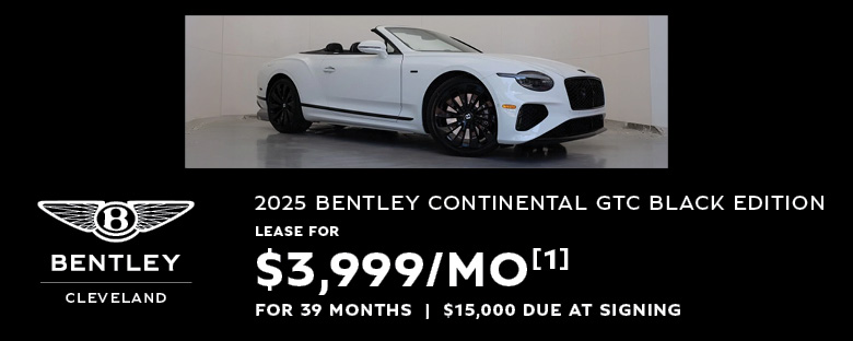 2025 Bentley Continental GTC Black Edition