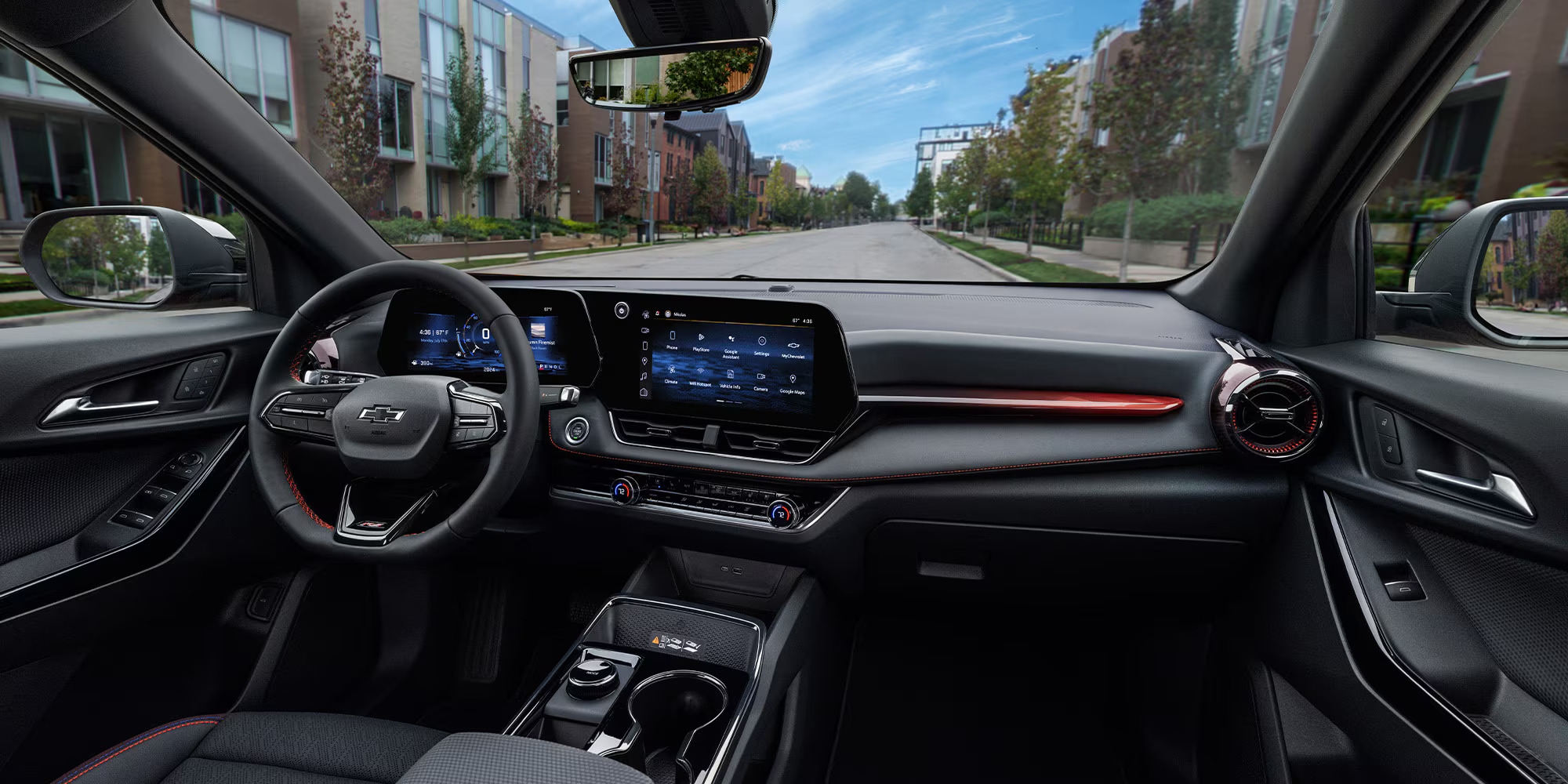 The front dash in a equinox.