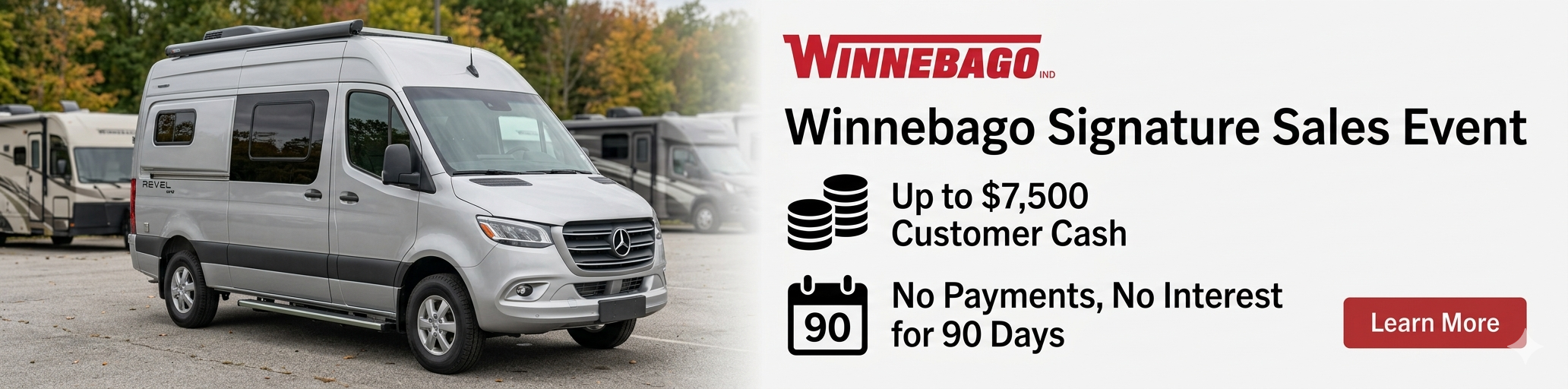 Johnson RV Winnebago Signature Sales Event