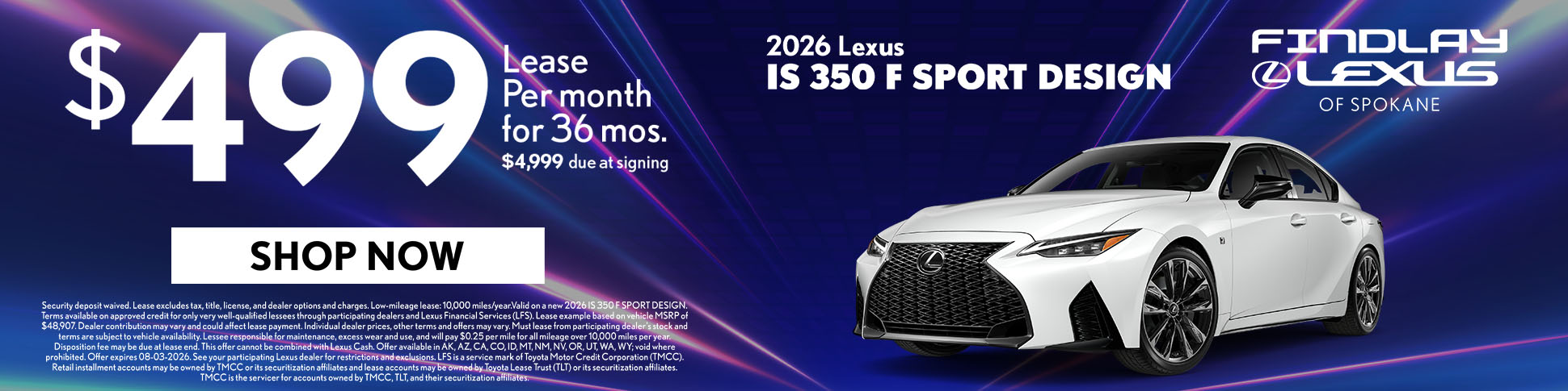 2026 Lexus IS Special