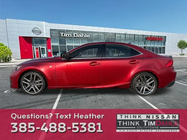 Used 2017 Lexus IS 200t with VIN JTHBA1D22H5047776 for sale in South Jordan, UT