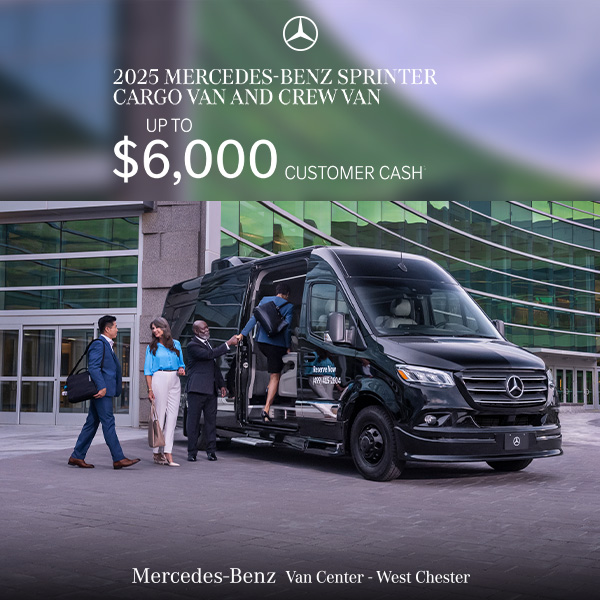 2025 Mercedes-Benz Sprinter Cargo Van and Crew Van