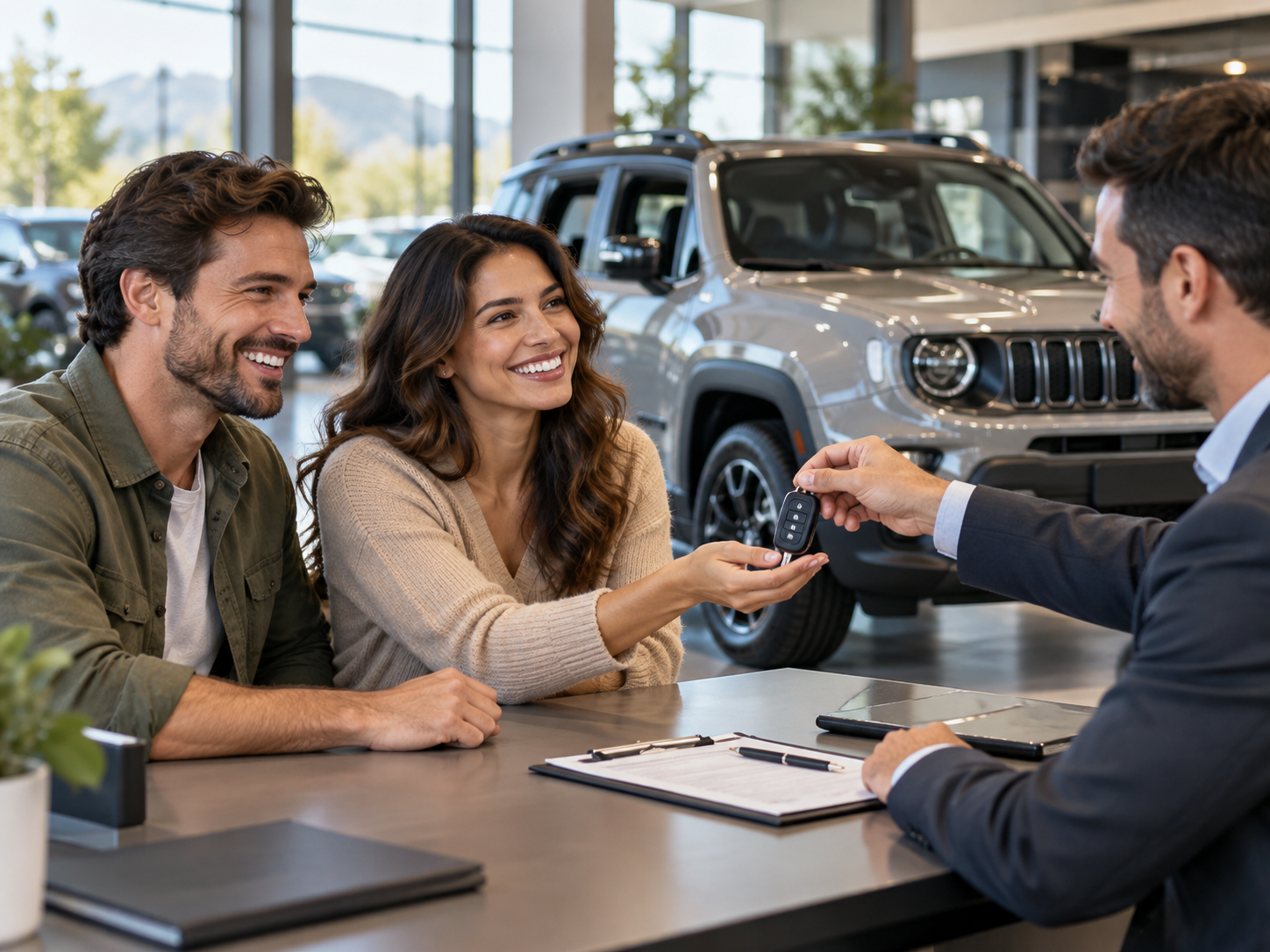 Jeep financing and vehicle purchase at Bonham Chrysler Dodge Jeep Ram in Bonham, TX