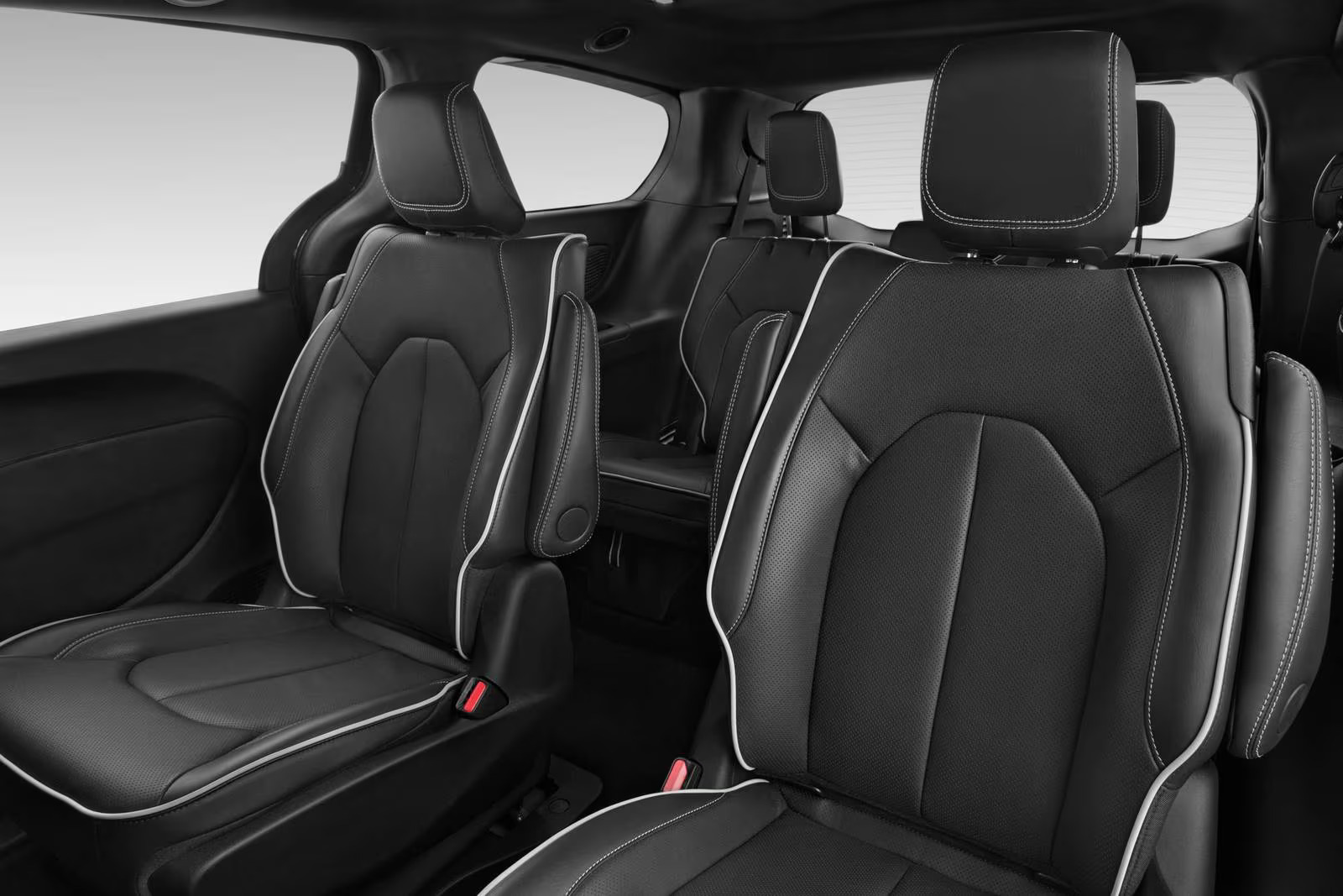The interior design of a pacifica.