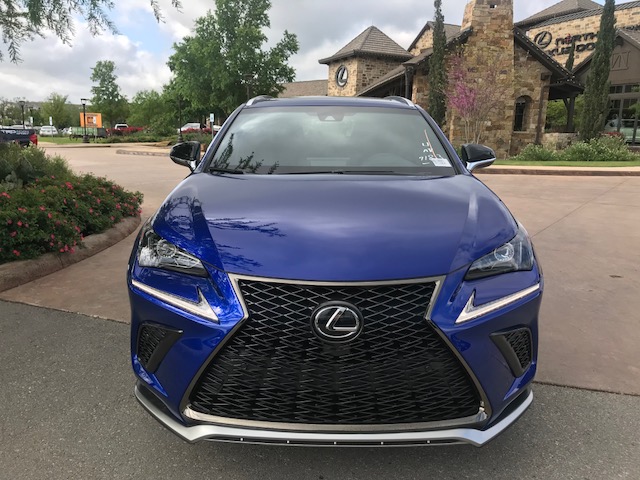 Lexus NX in UltraSonic Blue Mica 2.0