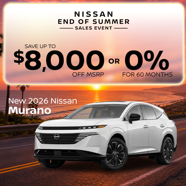 New 2026 Nissan Murano 