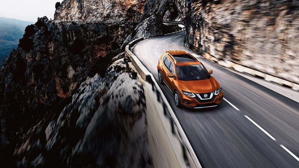 Monarch Orange 2018 Nissan Rogue SL exterior