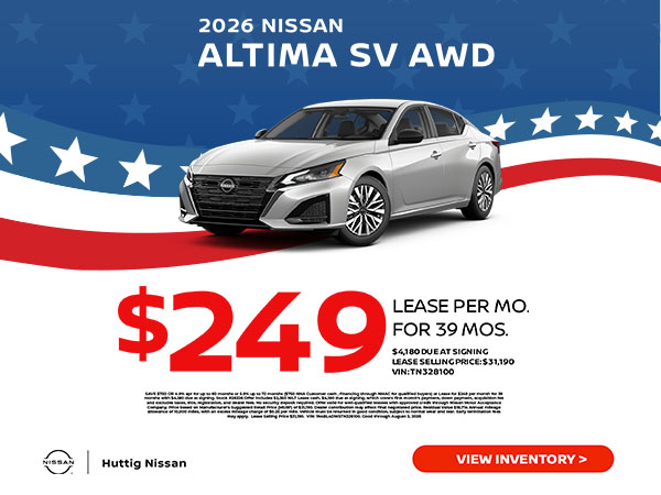 2026 Nissan Altima SV AWD