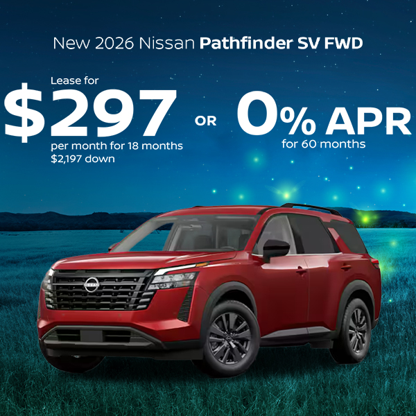 New 2026 Nissan Pathfinder SV FWD