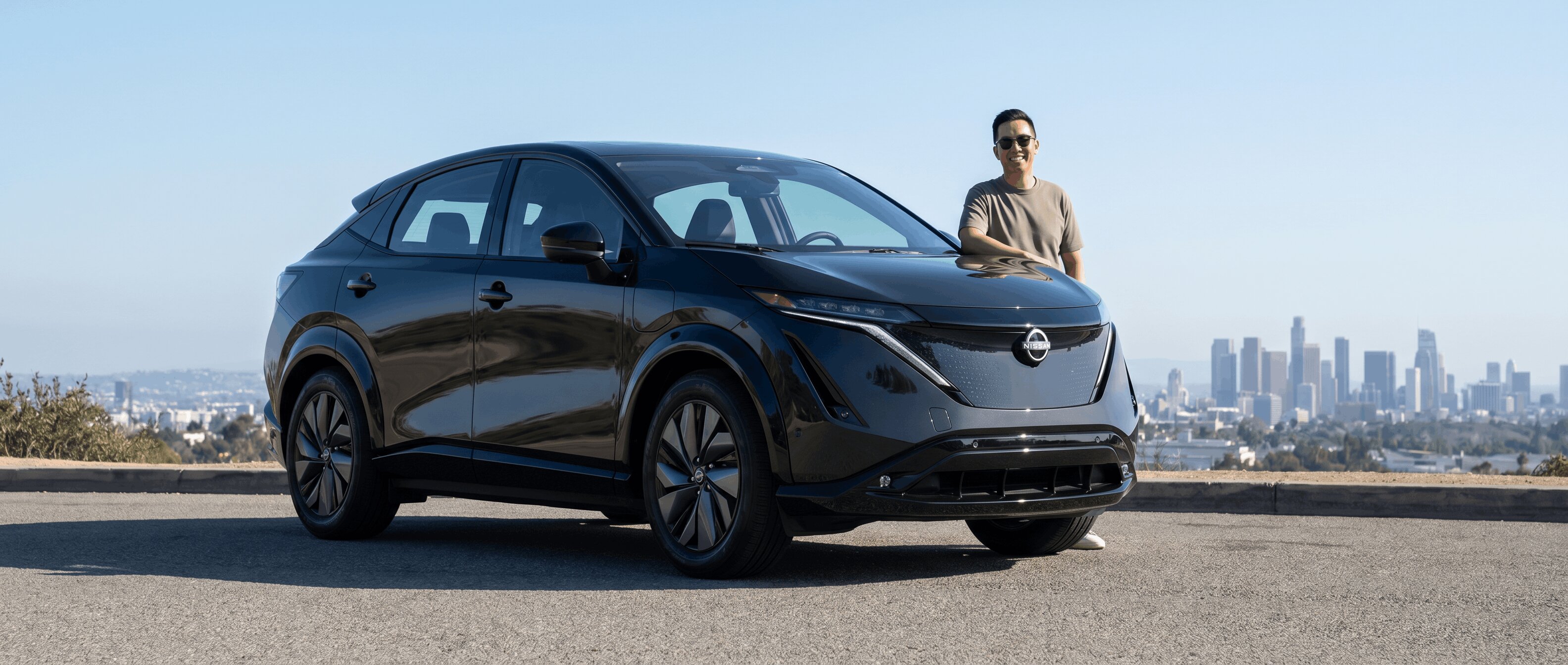 Nissan Ariya electric SUV charging in Roswell, GA