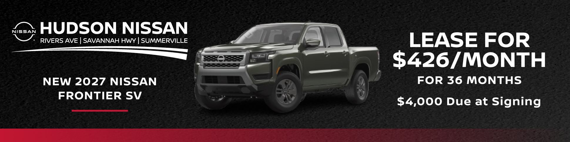 NISSAN FRONTIER SV