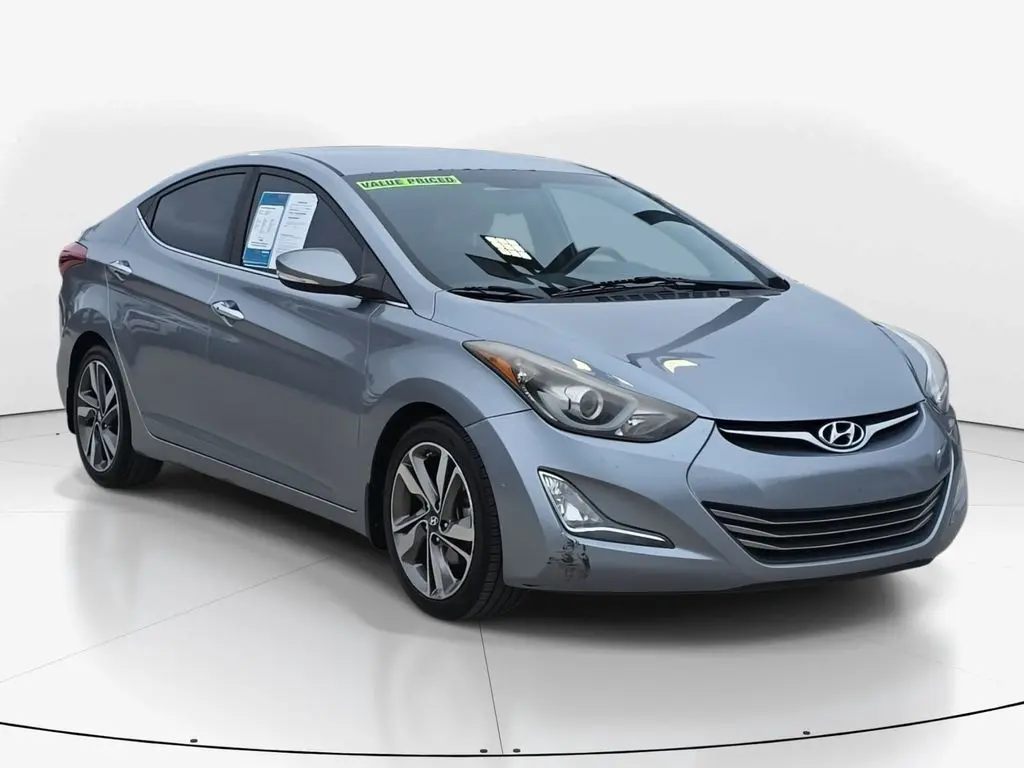 Used 2016 Hyundai Elantra Limited with VIN 5NPDH4AE5GH675464 for sale in Madisonville, KY