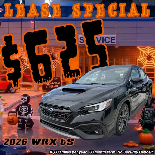 Lease this 2026 Subaru WRX tS for only $625/mo at Twin Falls Subaru this October.