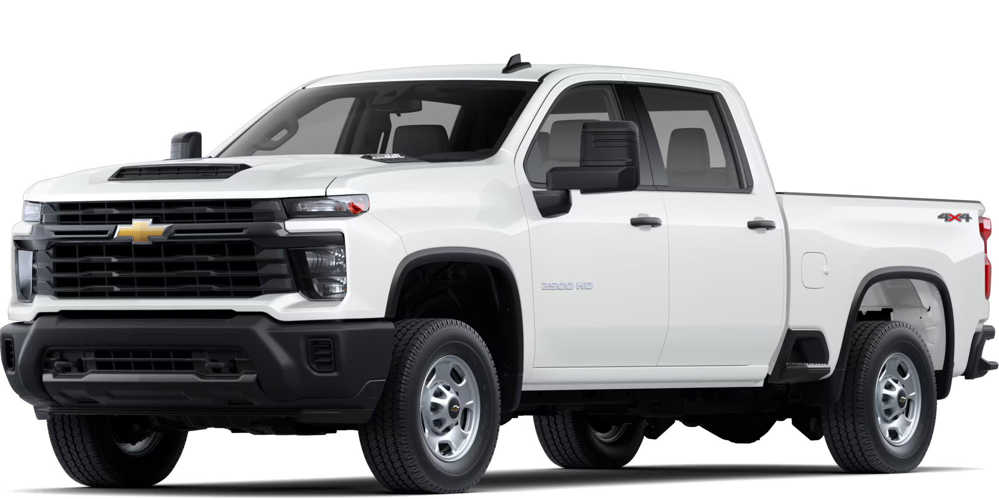 2025 Chevrolet Silverado HD WT trim.