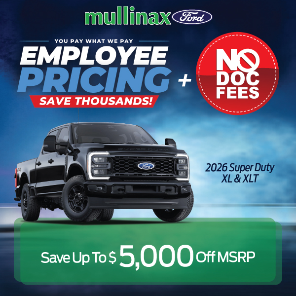 2026 Super Duty XL & XLT: Save up to $5,000 off MSRP