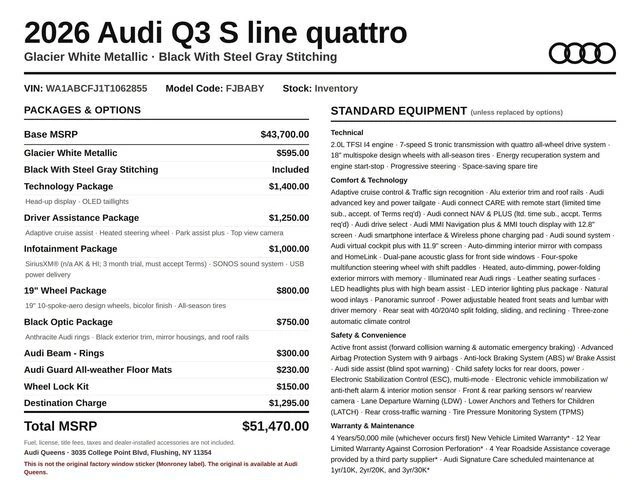 2026 Audi Q3 Base - Photo 17