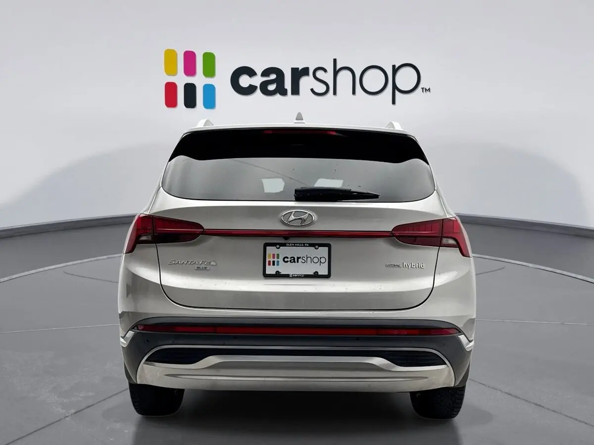 2022 Hyundai Santa Fe Blue photo 4