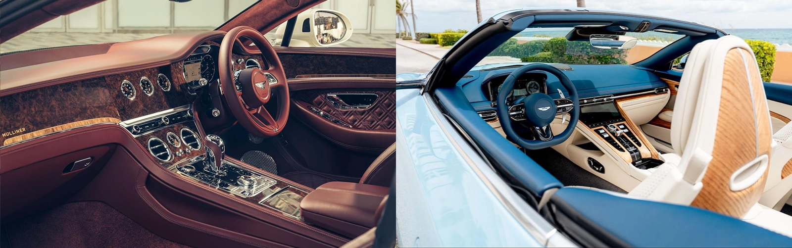 Bentley Continental GT VS Aston Martin DB12 Interior