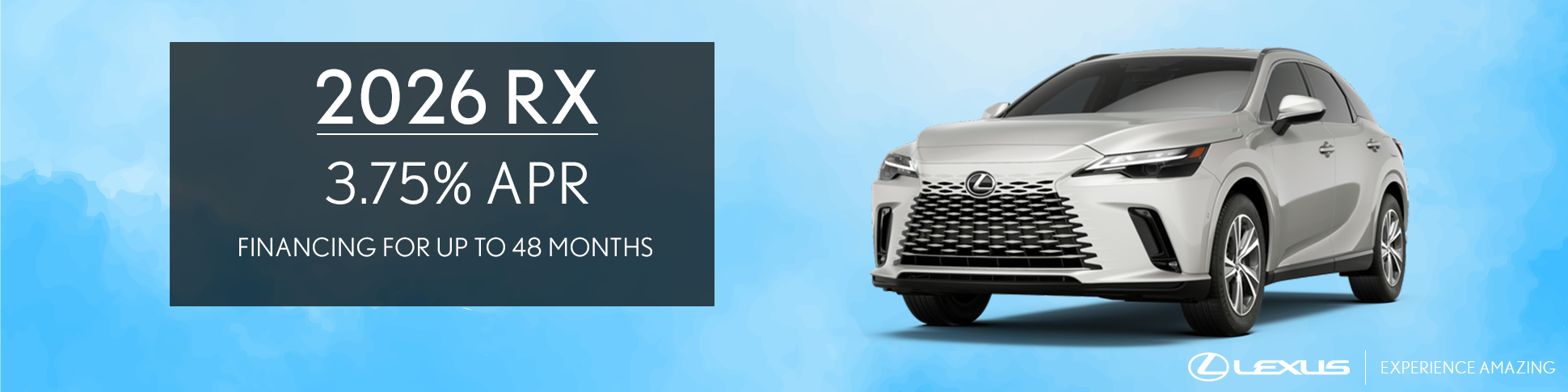 Lexus RX APR Offer