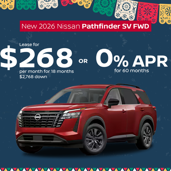 New 2026 Nissan Pathfinder SV FWD