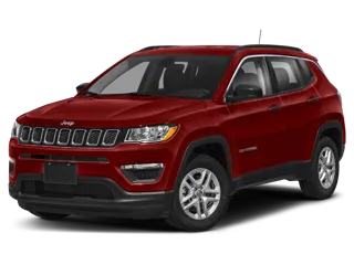 Red Jeep Compass