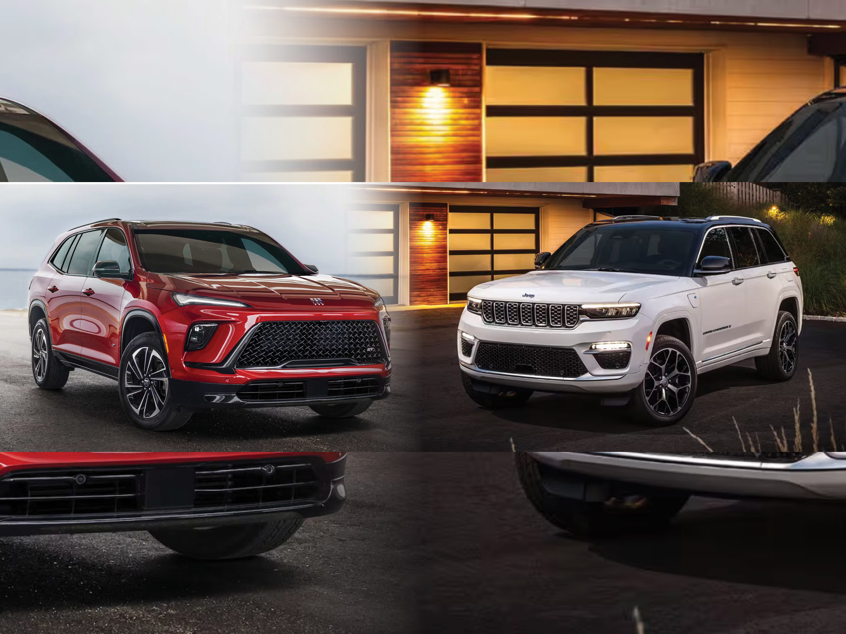 2025 Buick Enclave vs 2025 Jeep Grand Cherokee L