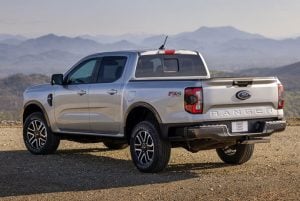 2024 Ford Ranger rear