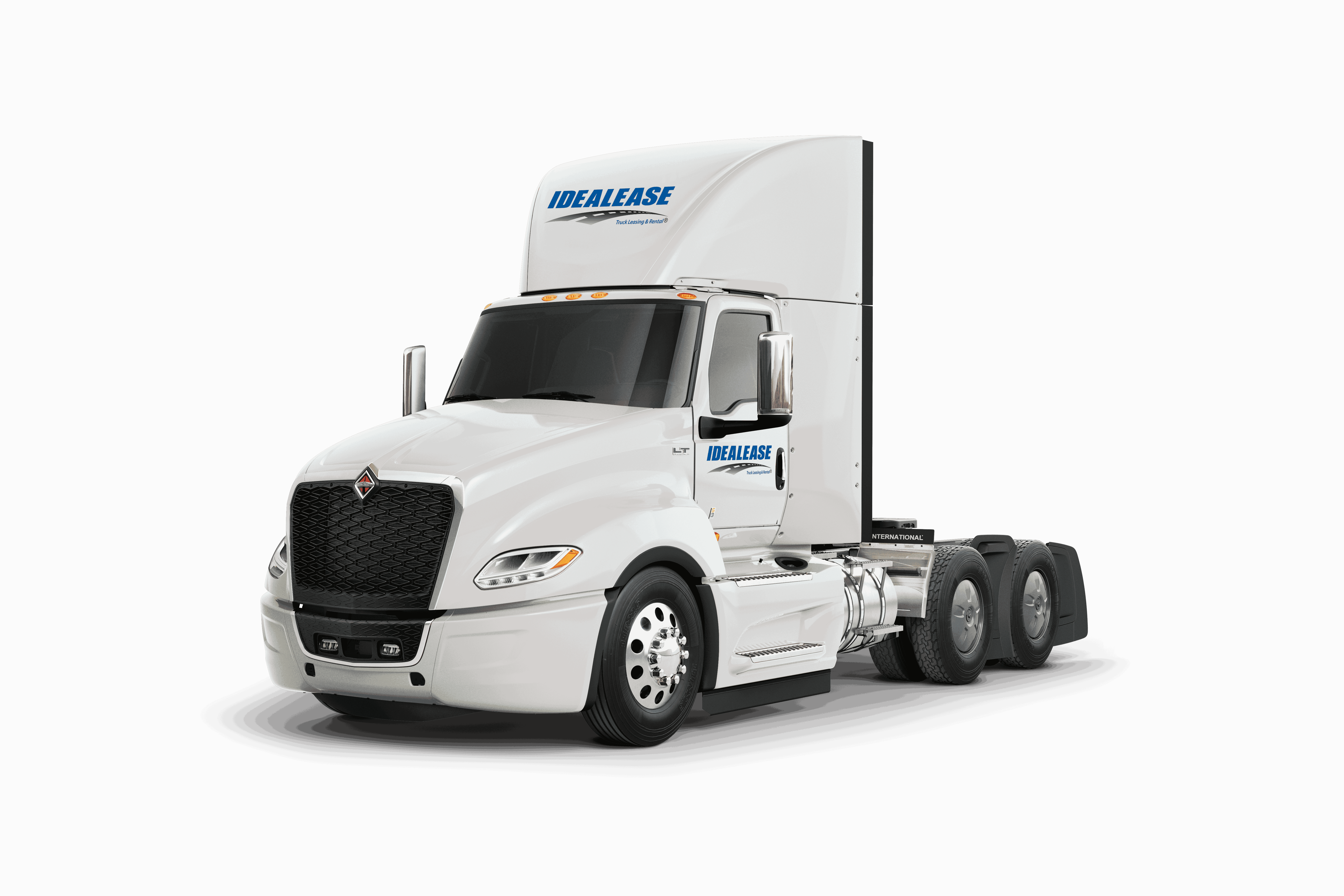 commercial truck lease and rental day cab tractor