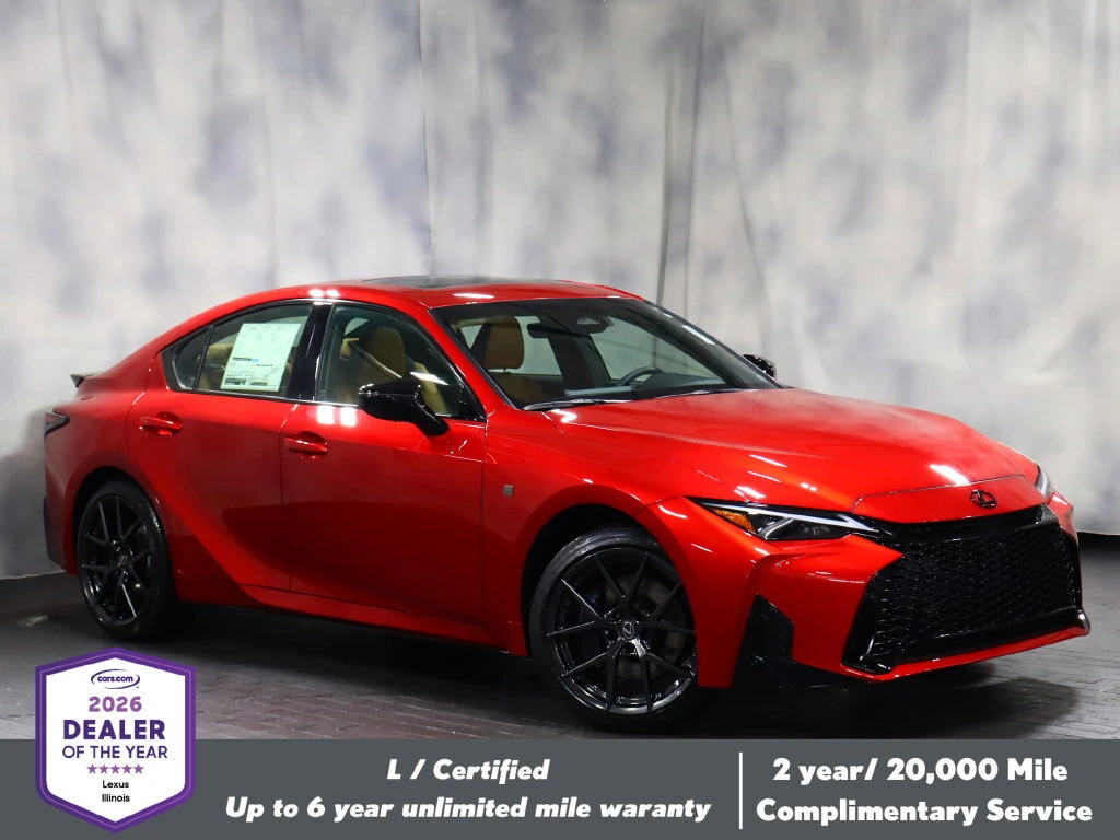 2026 Lexus IS 350 F SPORT DESIGN