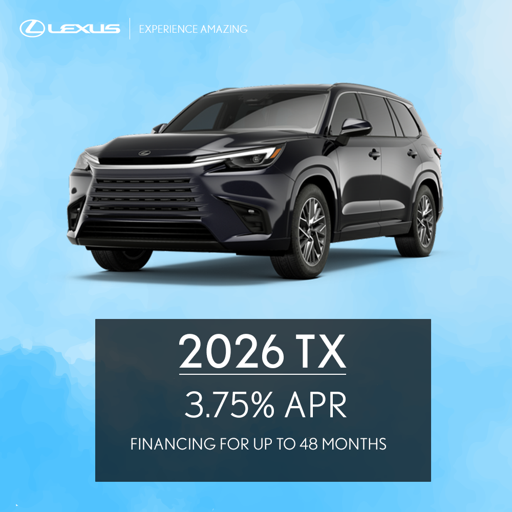 Select New 2026 Lexus TX Models