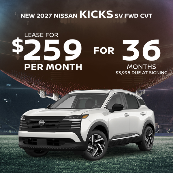 New 2026 Nissan Kicks SV CVT
