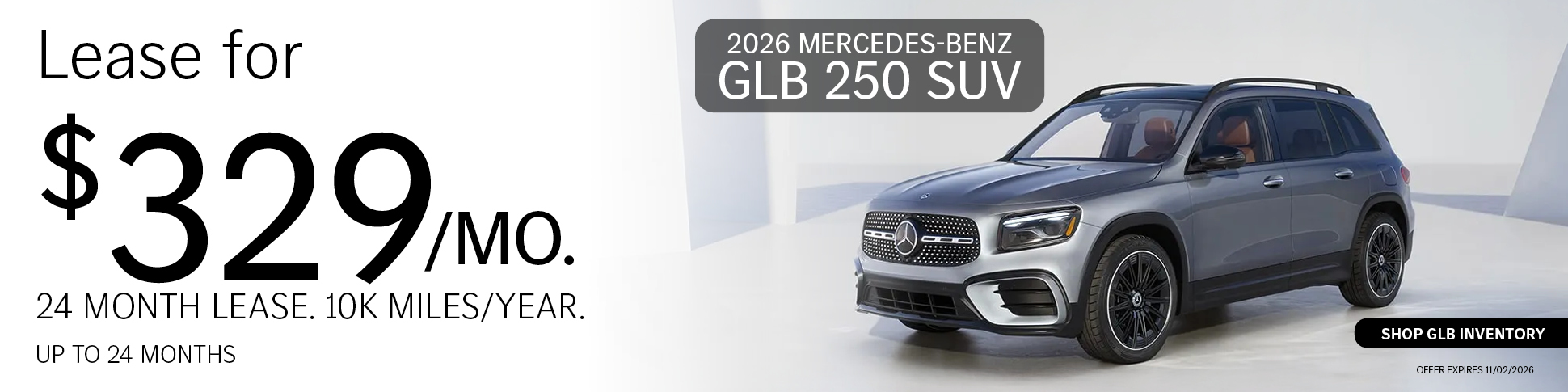 2026 Mercedes-Benz GLB 250 SUV