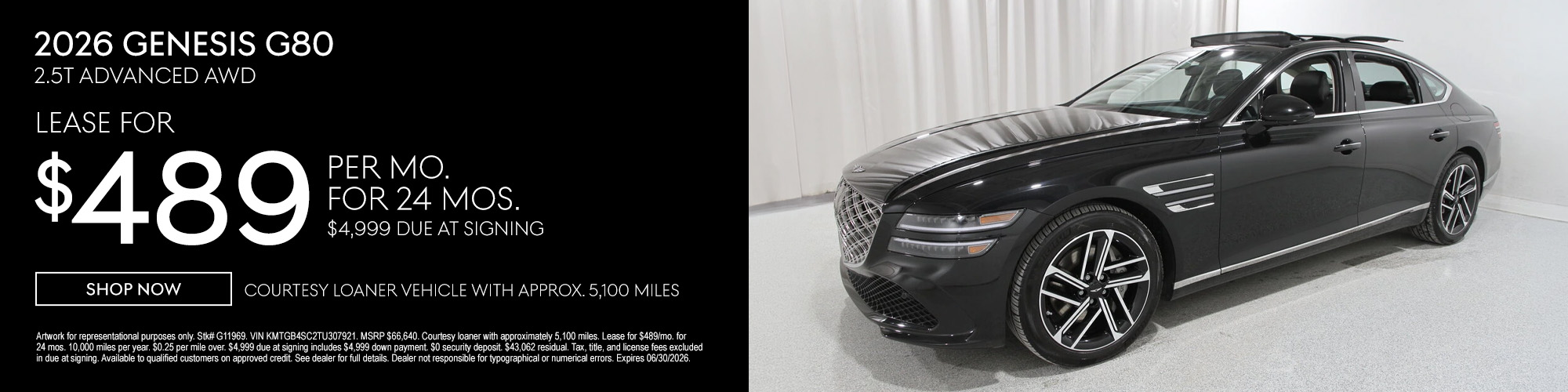 2026 Genesis G80