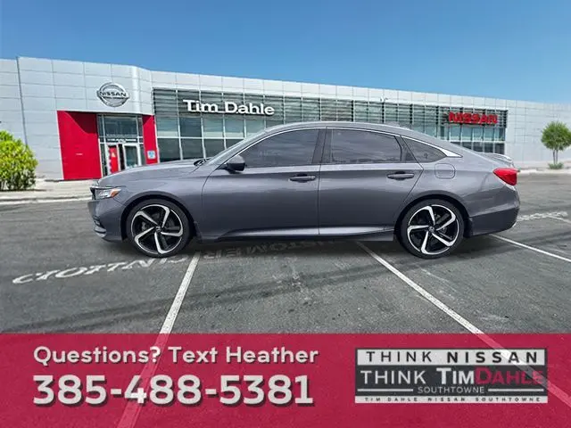 Used 2019 Honda Accord Sport with VIN 1HGCV2F33KA034444 for sale in South Jordan, UT