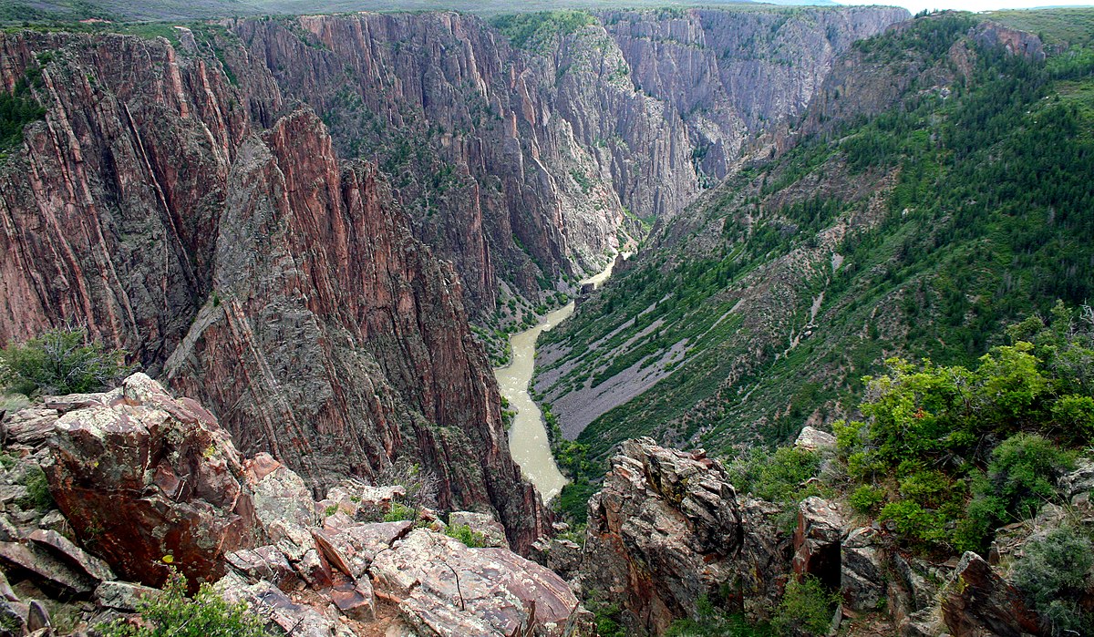 Black Canyon of the Gunnison National Park in Colorado