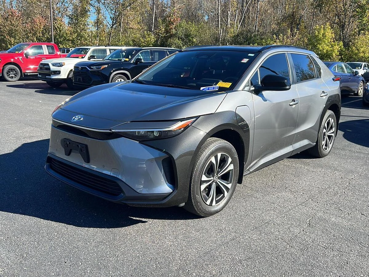 Used 2024 Toyota bZ4X XLE with VIN JTMABACA8RA090546 for sale in Rochester, NY