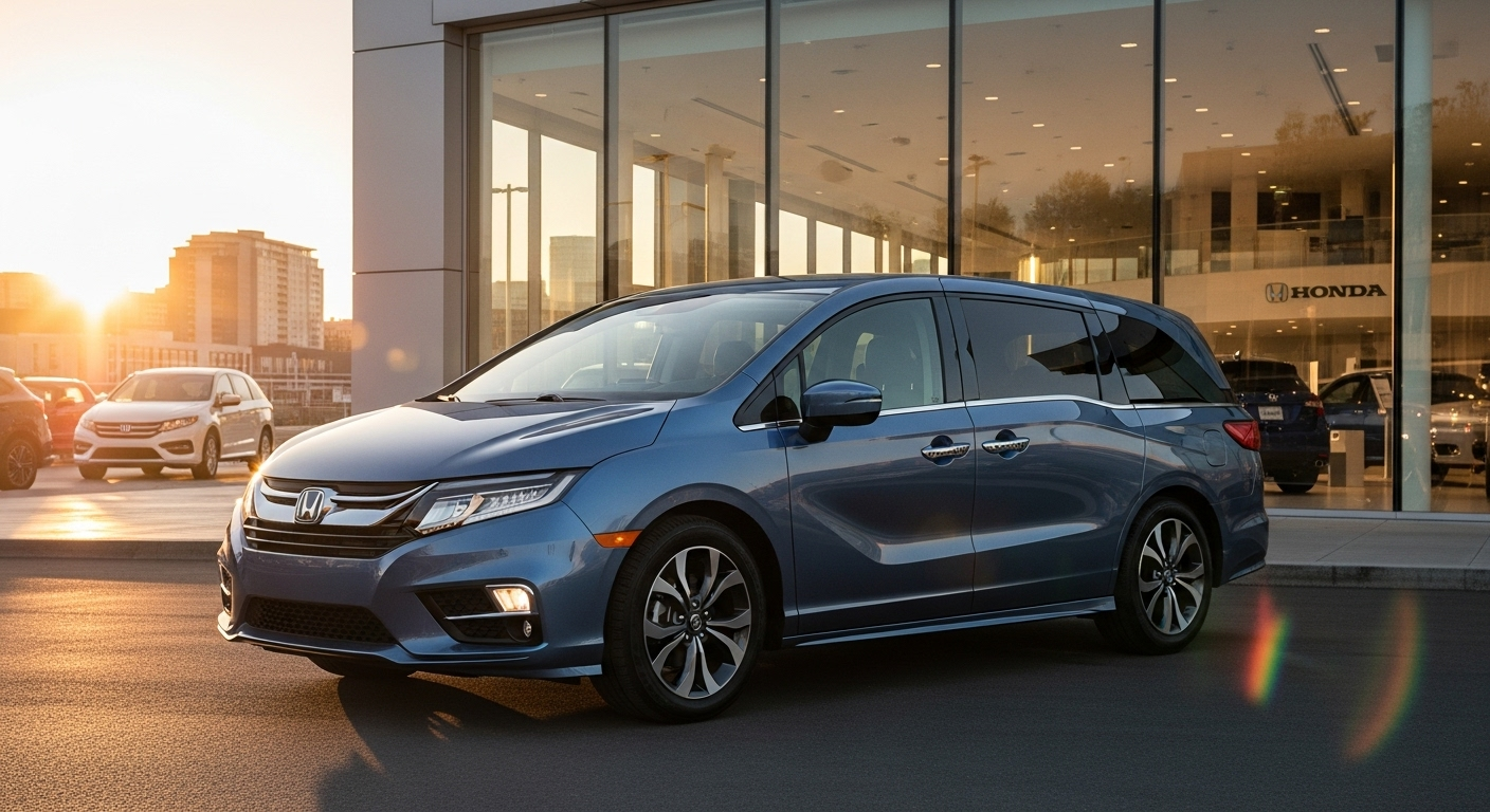 Explore the 2025 Honda Odyssey at Kunes Honda of Quincy. Check out our inventory and find the perfect model for your family. Shop New Hondas today!