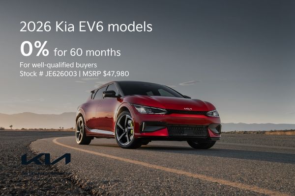 2026 Kia EV6 APR Offer