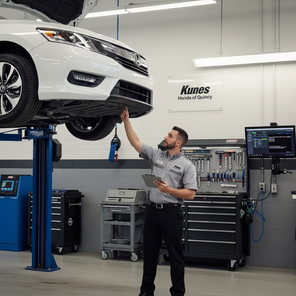 Kunes Honda of Quincy offers top-notch B1 Service with a state-of-the-art facility and experienced technicians, making it the preferred choice for Honda owners in Payson, IL.