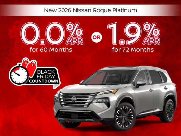 New 2026 Rogue Platinum