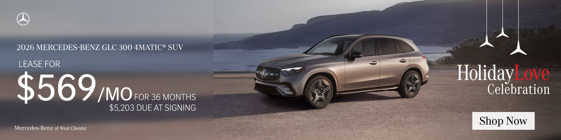 Lease a 2026 Mercedes-Benz GLC 300 4MATIC SUV for $569 per month in West Chester, OH