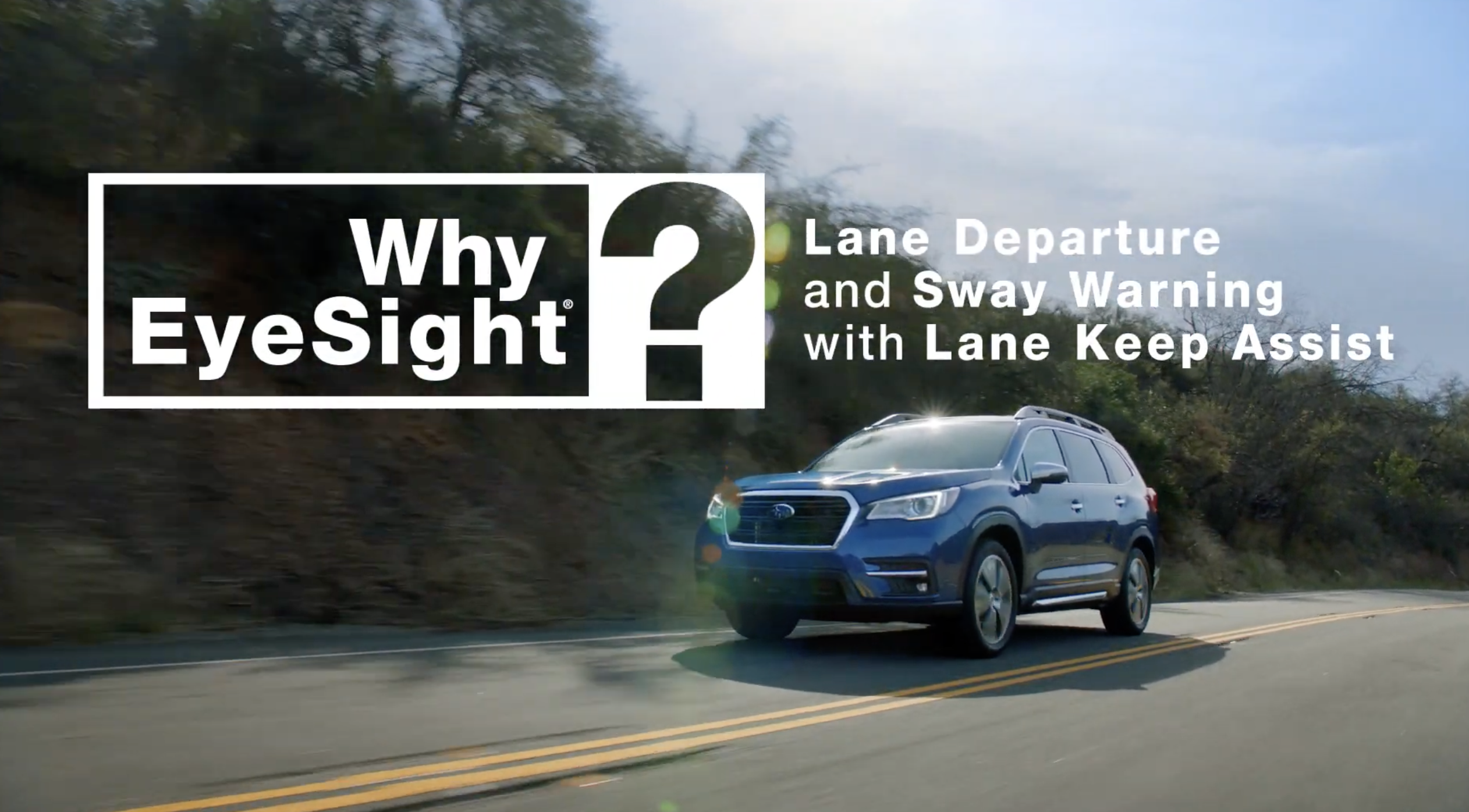 Why EyeSight Lane Departure video cover