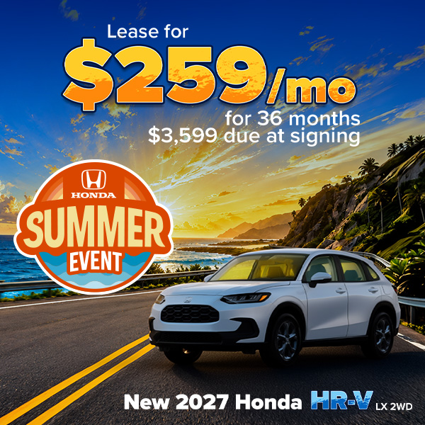 New 2027 Honda HR‑V LX 2WD