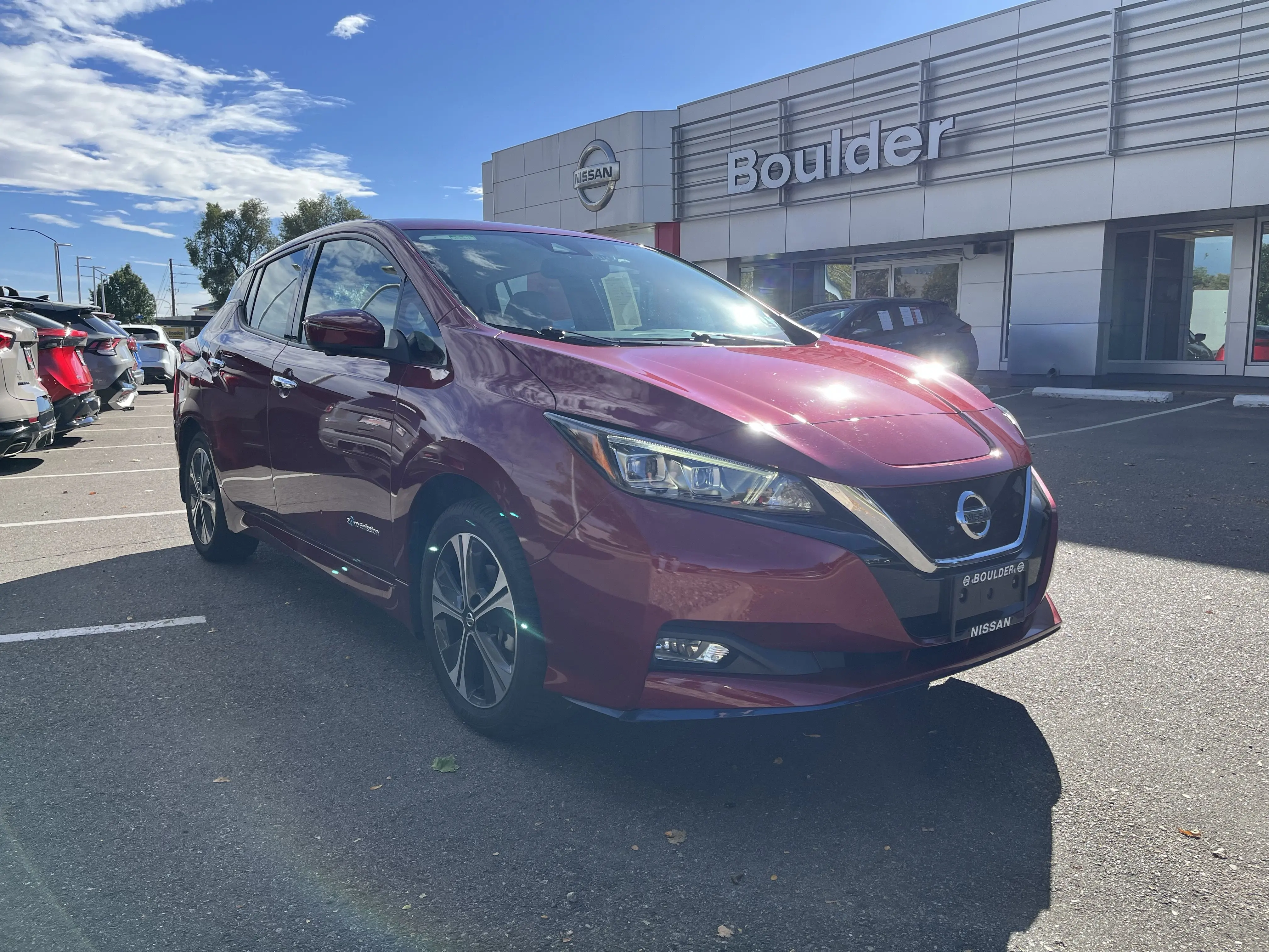 Used 2019 Nissan Leaf SL Plus with VIN 1N4BZ1CP1KC318567 for sale in Boulder, CO